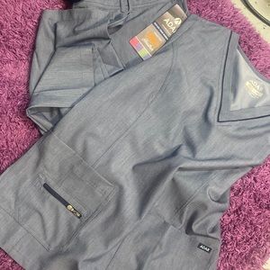 2xl Jean color scrubs